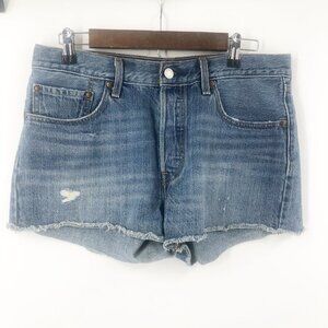 ✅ Levi's‎ 501 Button Fly Denim Shorts Size 30
